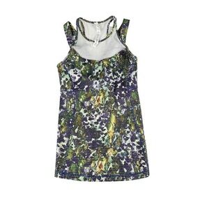 Lululemon Athletica Running in the City Tank 2 Racerback Mesh Yoga Activewear